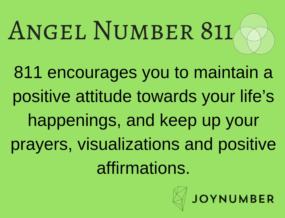 811 angel number doreen virtue