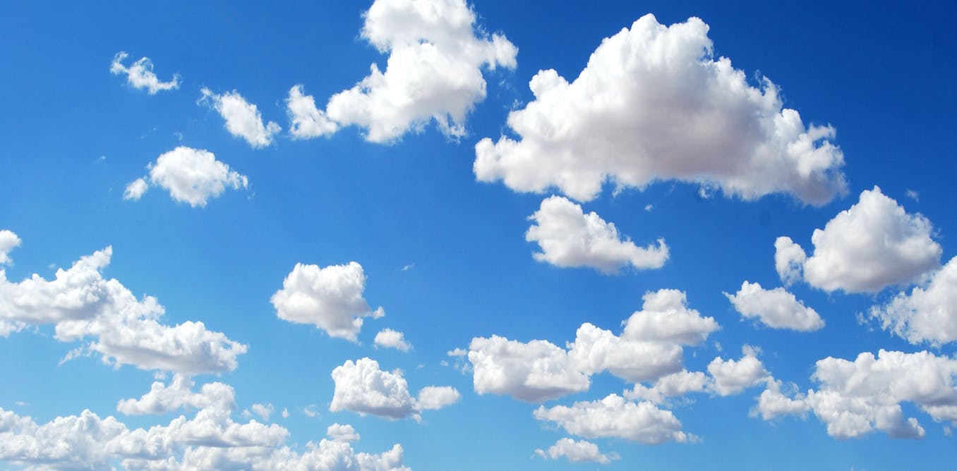 Light Blue Heaven With Multiple Clouds Making Reference To Angel Number 505