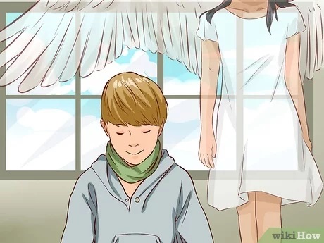 A Boy With His Guardian Angel