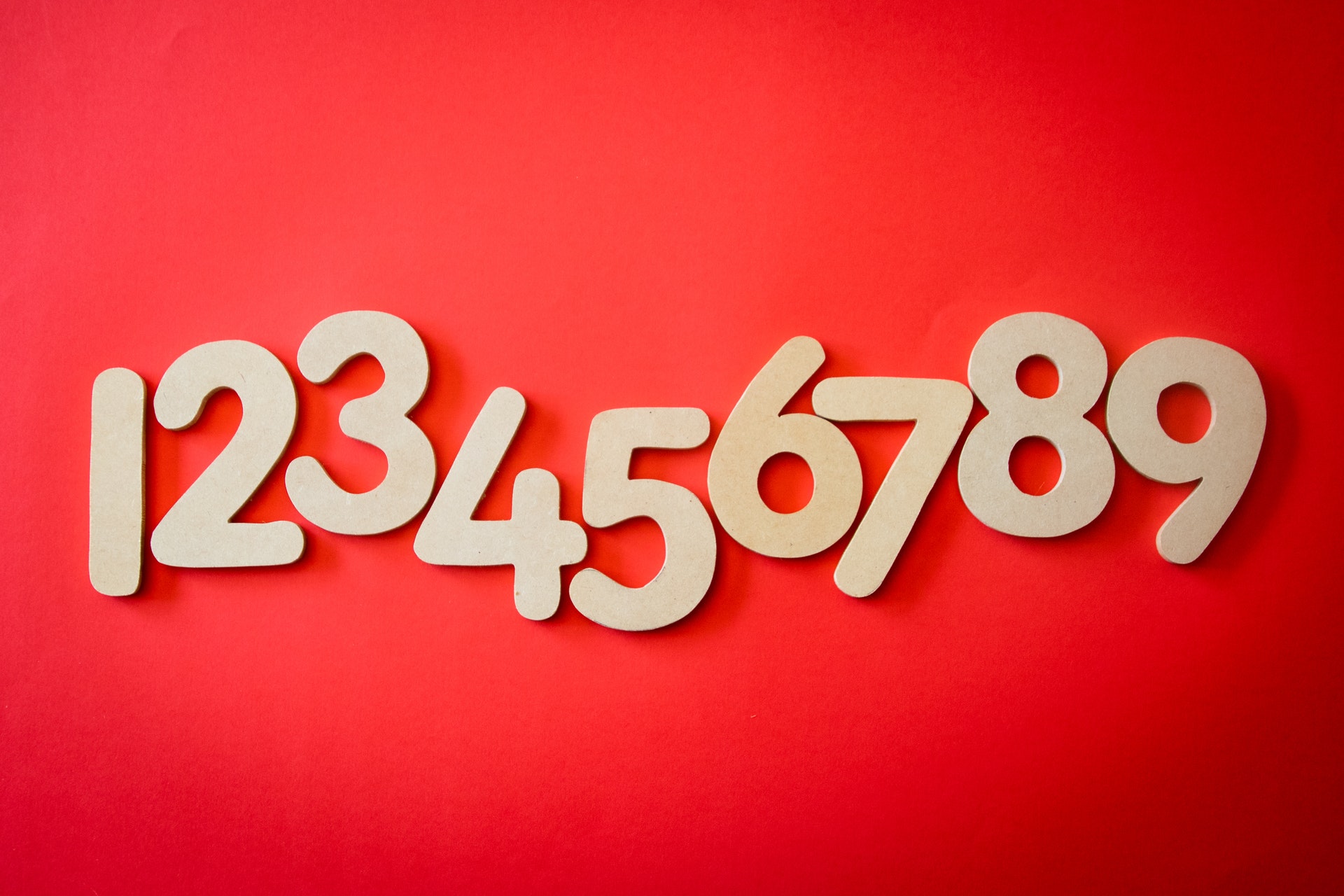 Numbers From 1 To 9
