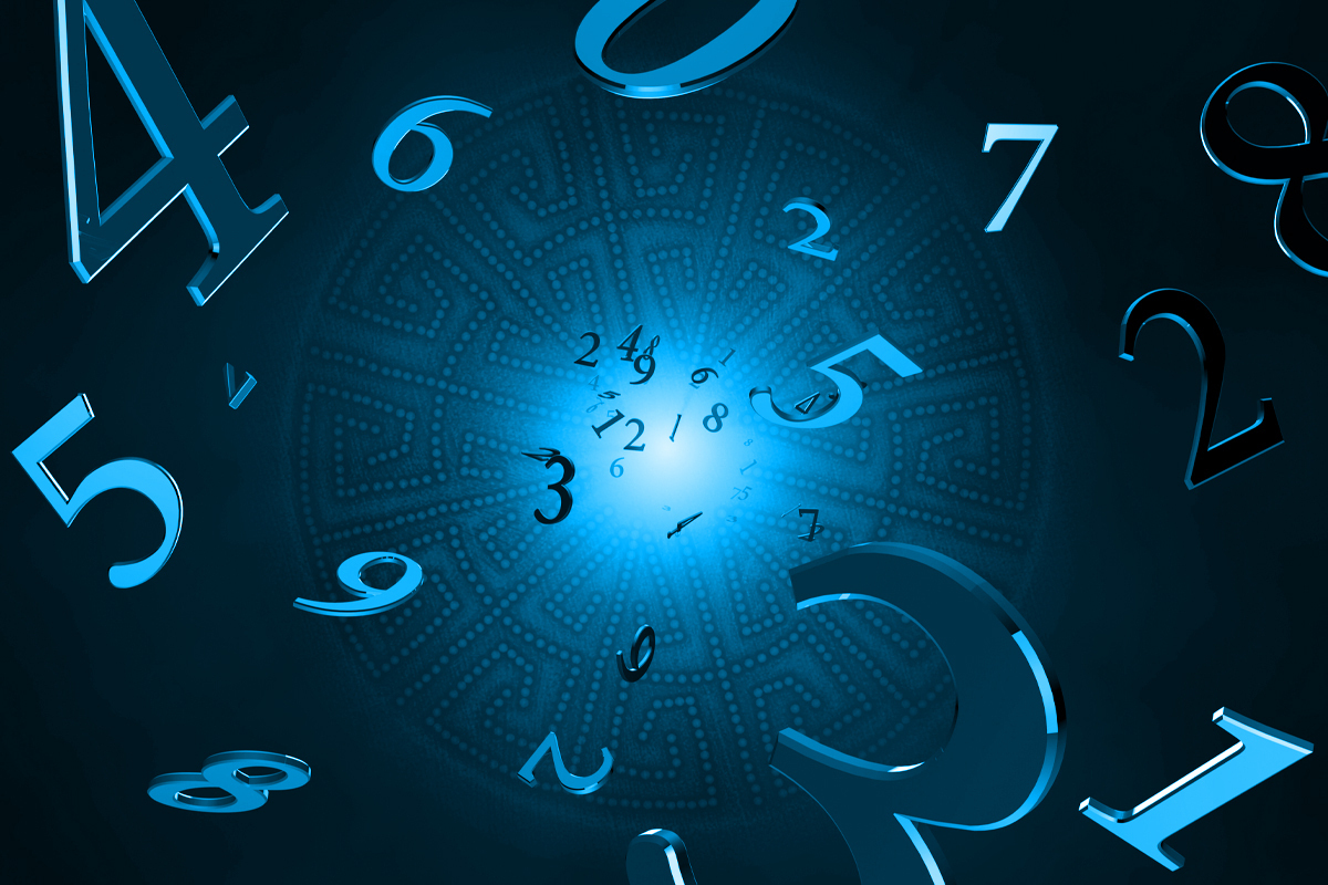 Lots of blue numbers