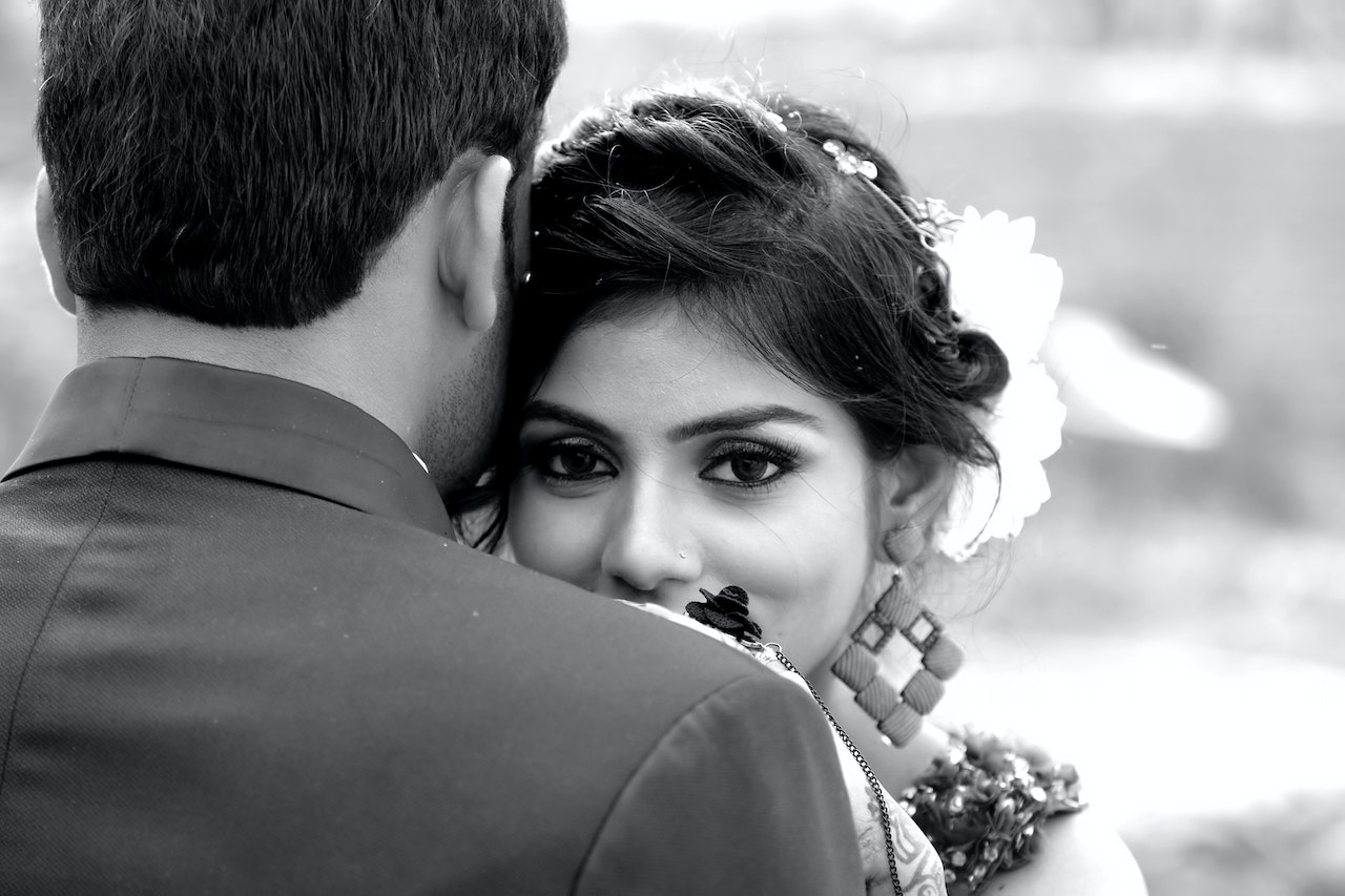 Greyscale of Man and Woman