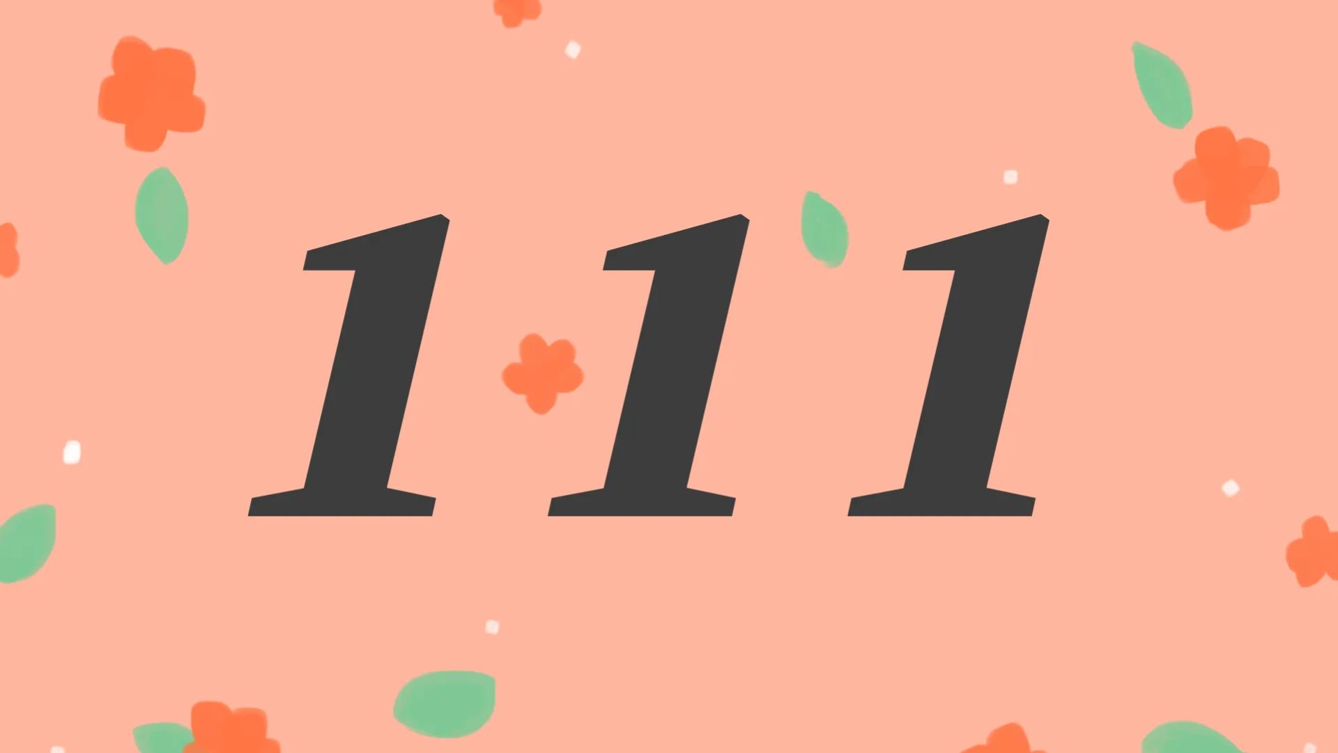 Repeating 1 Digit