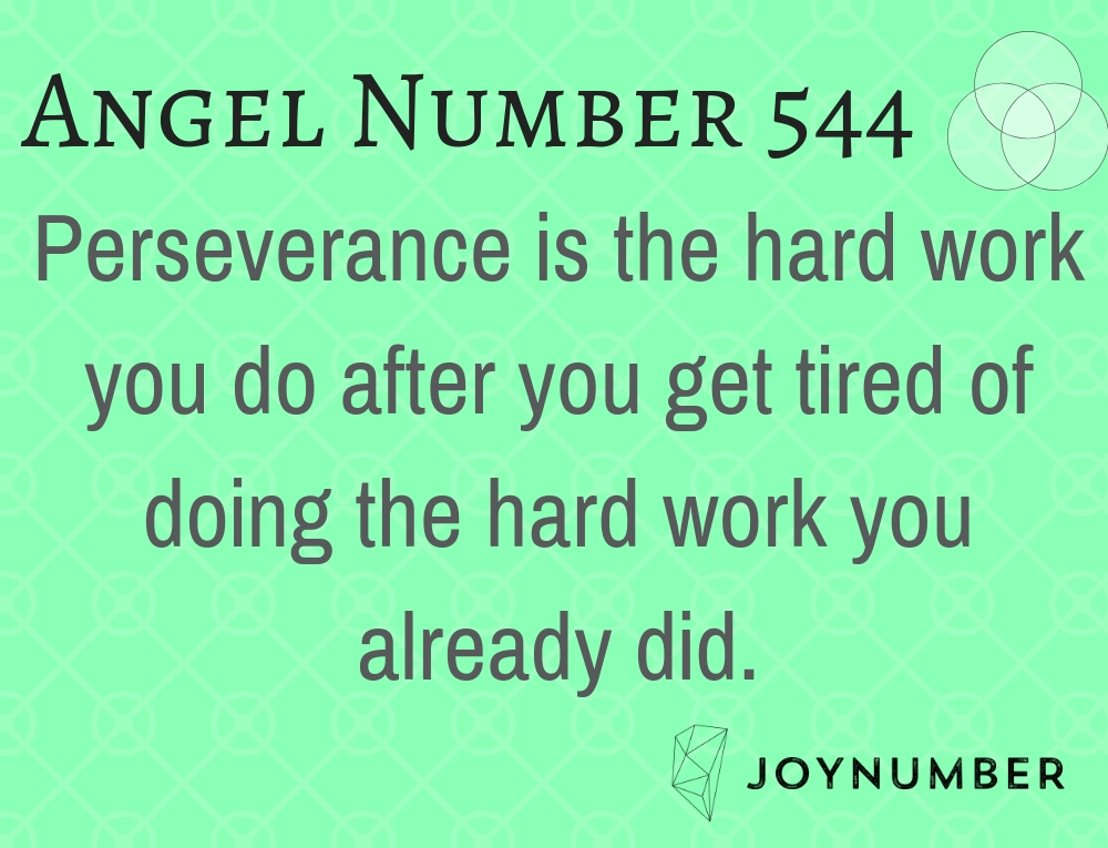 Angel number 544 doreen virtue