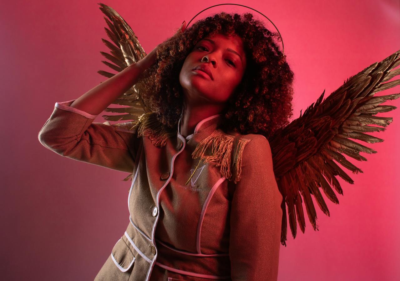 Woman with Wings